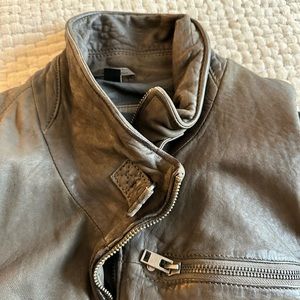 Fine Leather Men’s Jacket - New condition